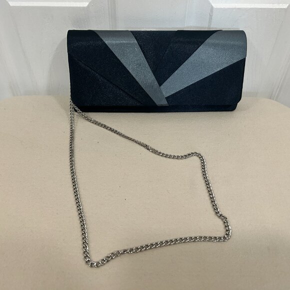 Giani Bernini Satin Matinee Flap Clutch - Picture 8 of 8